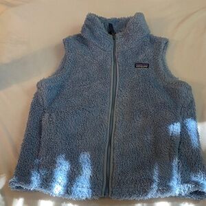Patagonia Light Blue Fleece Vest